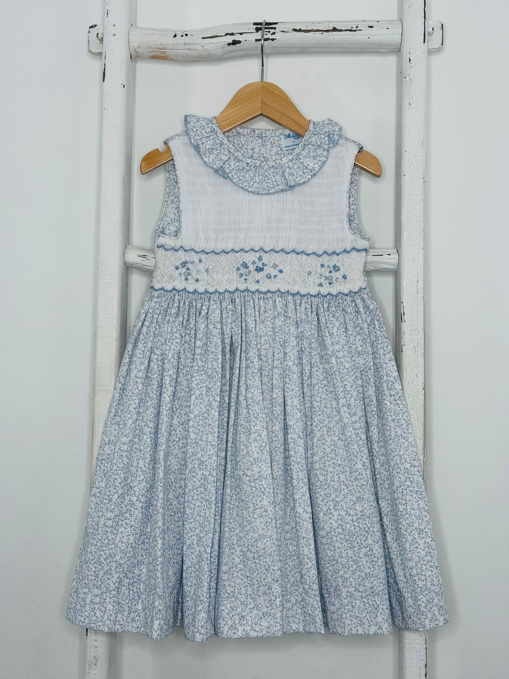 Light Blue Smock Dress