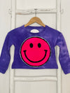 Purple Smile Sweatshirt