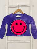 Purple Smile Sweatshirt