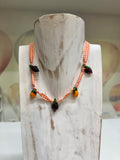 Ghingham Fruit Necklace