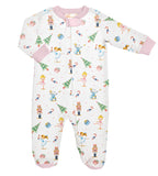 Nutcracker & Ballerina Footie PJ