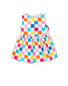 Color Checkered Dress