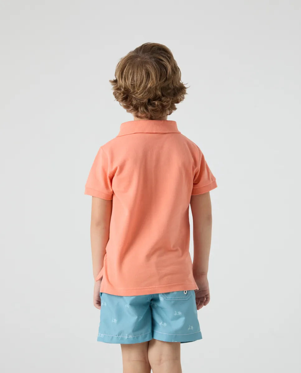 Classic Coral Polo