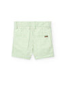 Green Stripes Shorts
