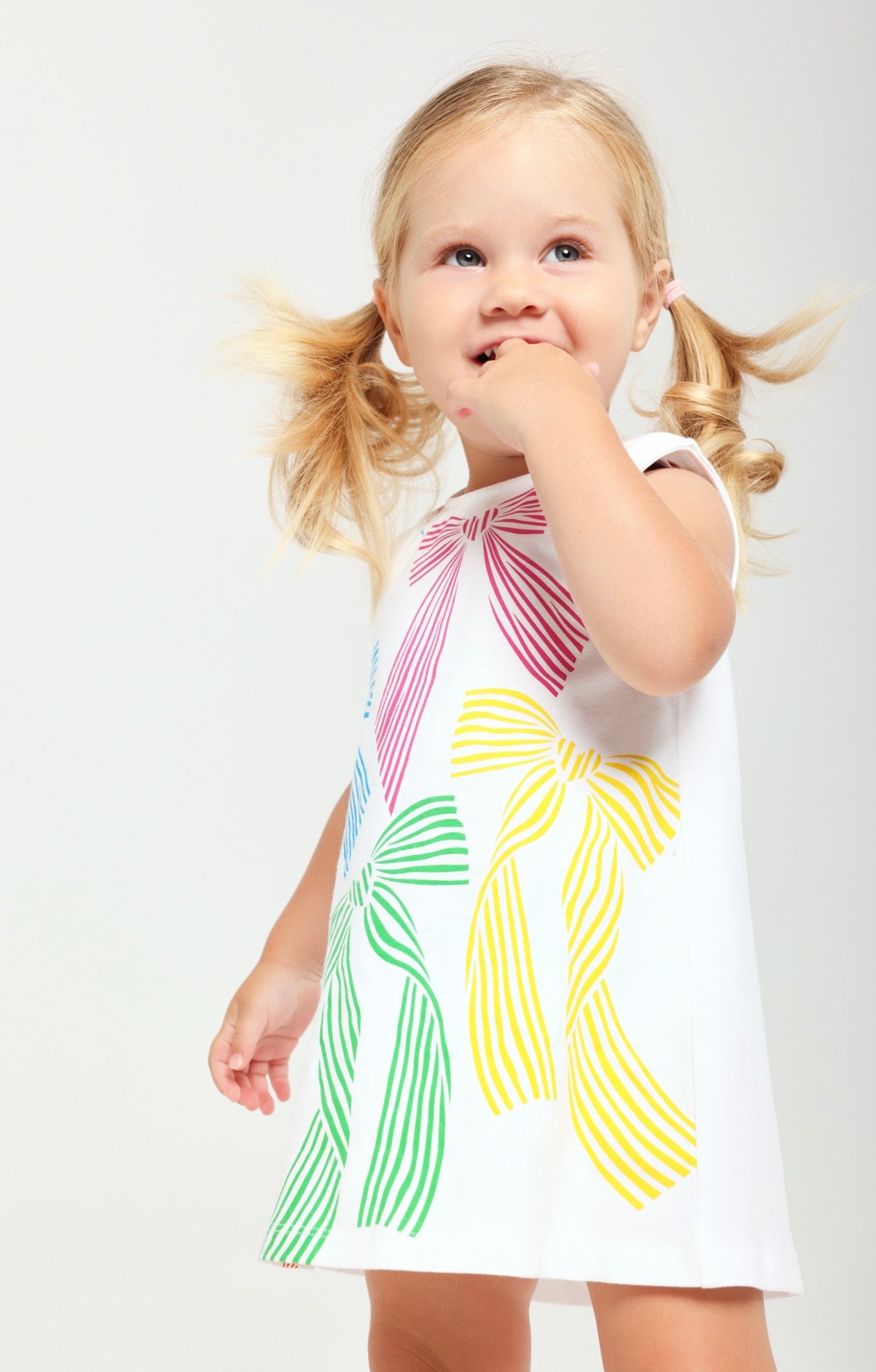 Multicolor Bow Dress