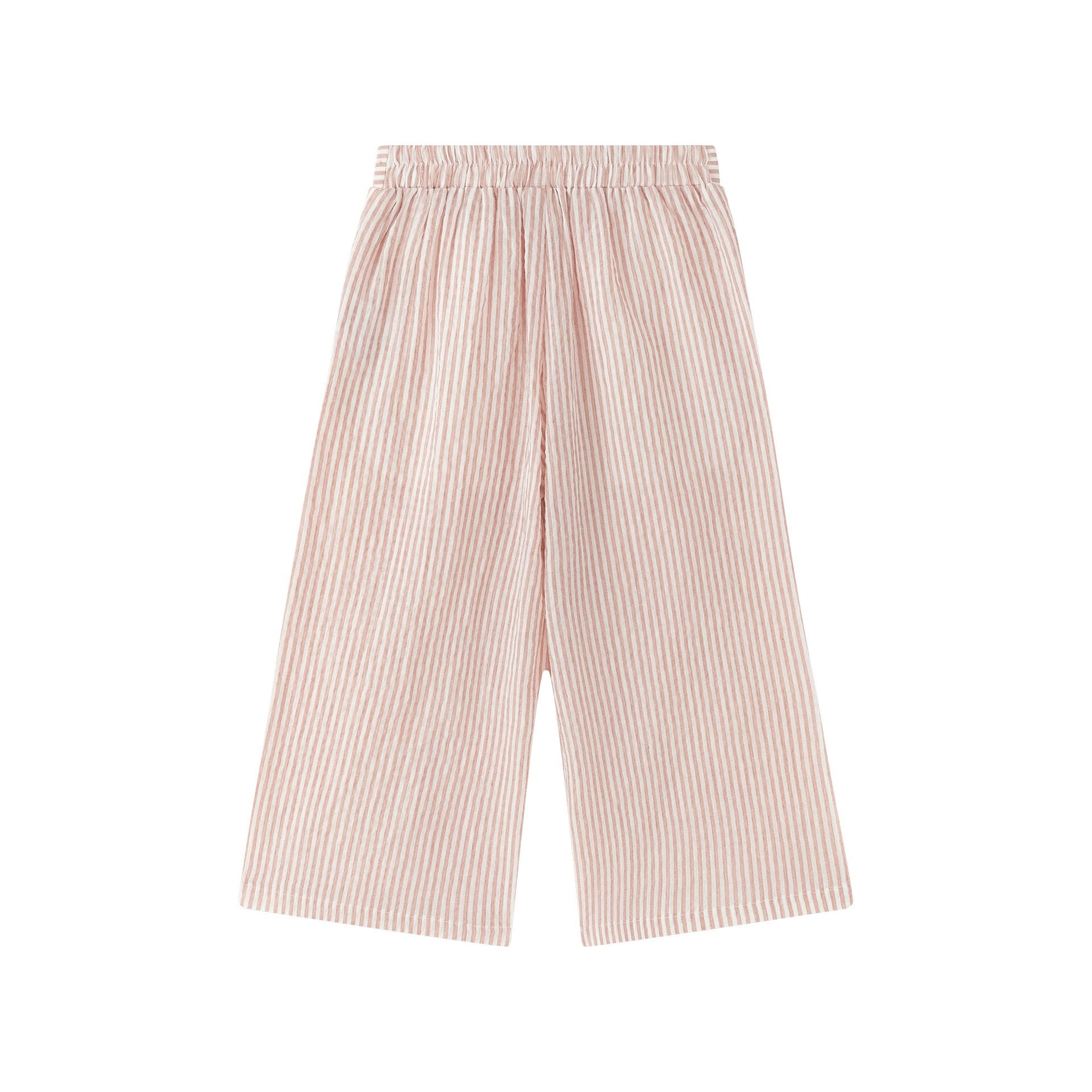 Mauve Stripes Pant Set