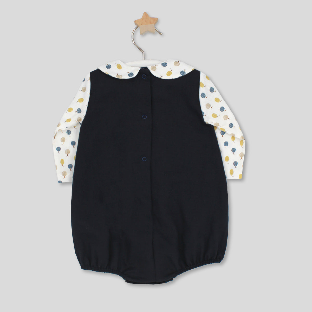 Woodland Peter Pan Collar Bubble