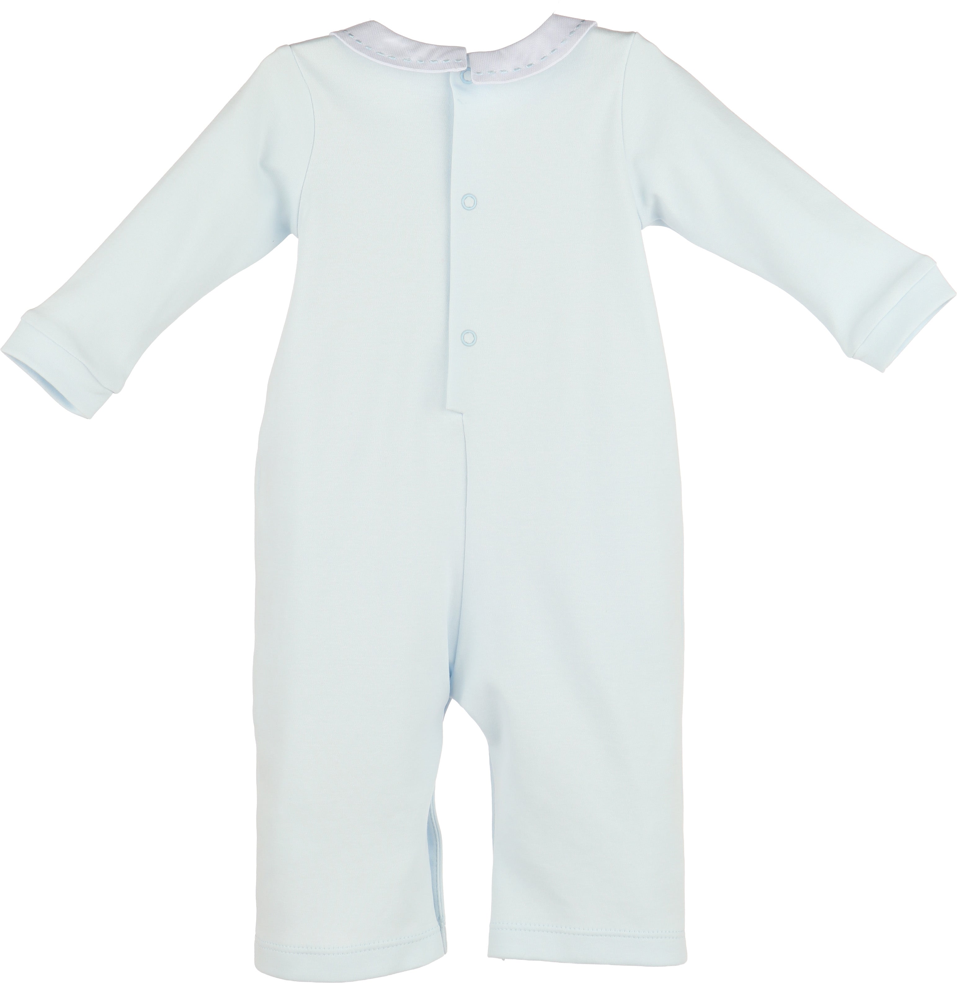Warm Winter Blue Romper