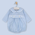 Blue Heirloom Button Bubble