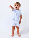 Blue Bus Gingham Set