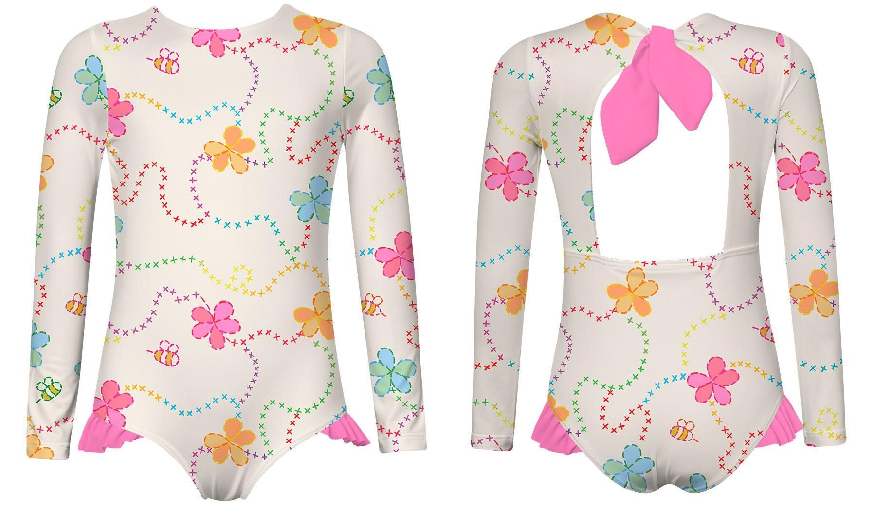 White Jardin Longsleeve