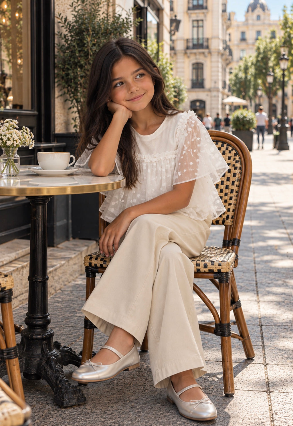 Charlotte Cape Polka Dots Set