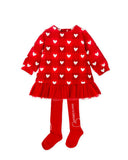 Red Heart Tutu Dress