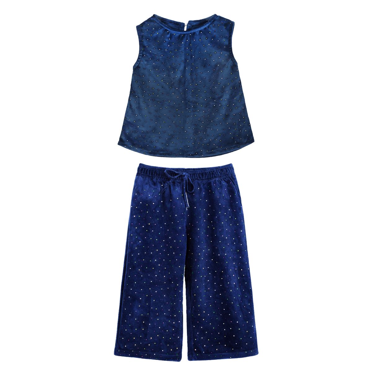Navy Crystal Bloom Set