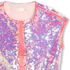 Sequin Pink Vest