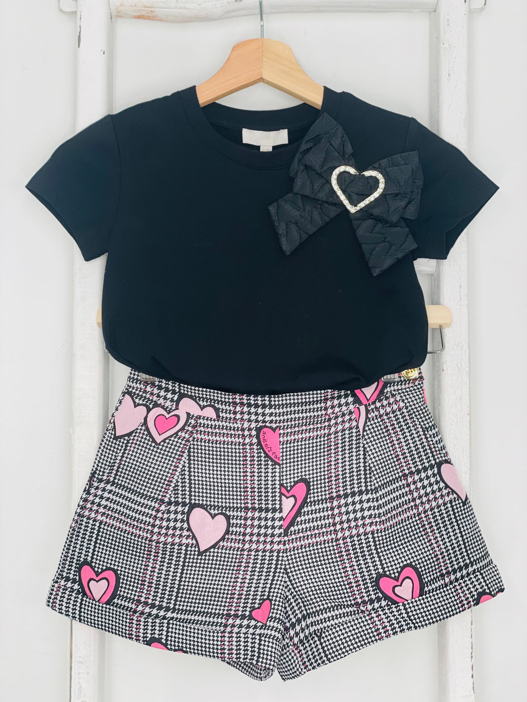 Houndstooth Jacquard Set