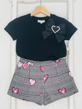 Houndstooth Jacquard Set