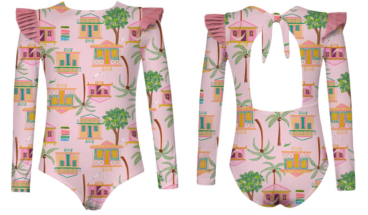 Wing Casita Long Sleeve One Piece