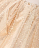 Gold Metallic Skirt Set