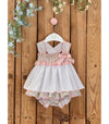 Valentina Smocked Plumeti Set