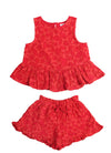 Red Star Short Set
