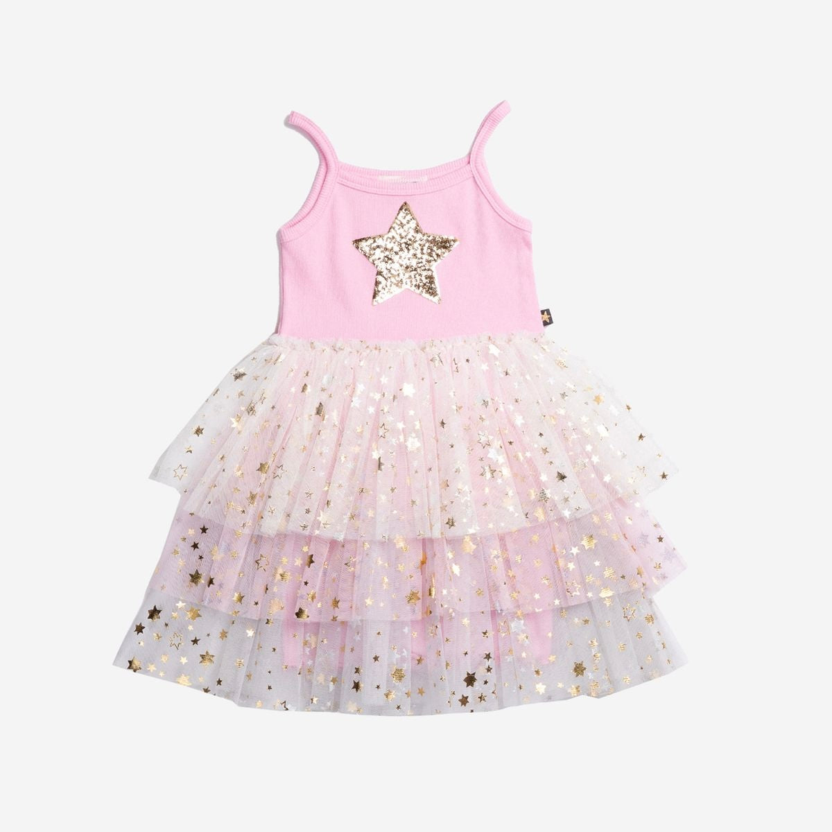 Nora Pink Star Layered Tutu