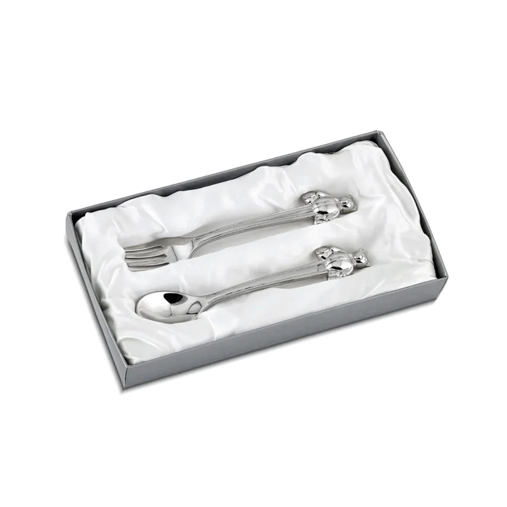 Teddy Bear Spoon And Fork Set