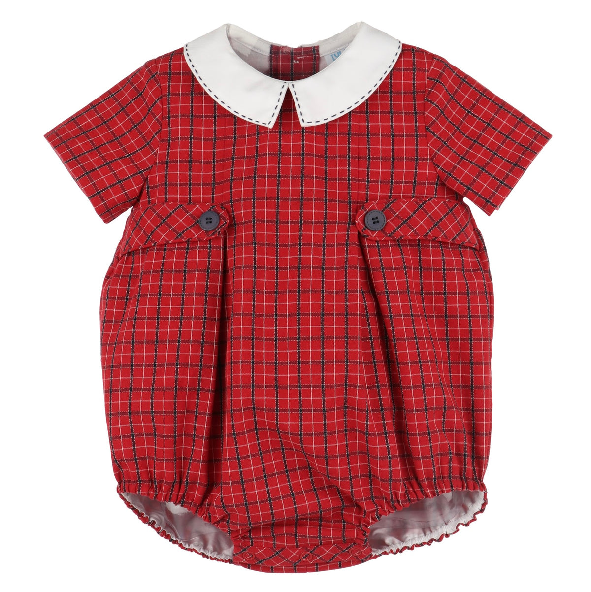 Black Stitched Collar Bombacho