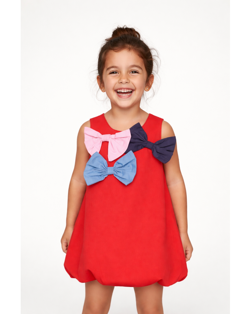 Raspberry Bubble Dress