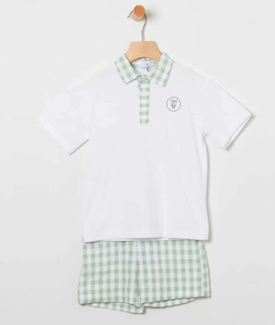 André gingham set