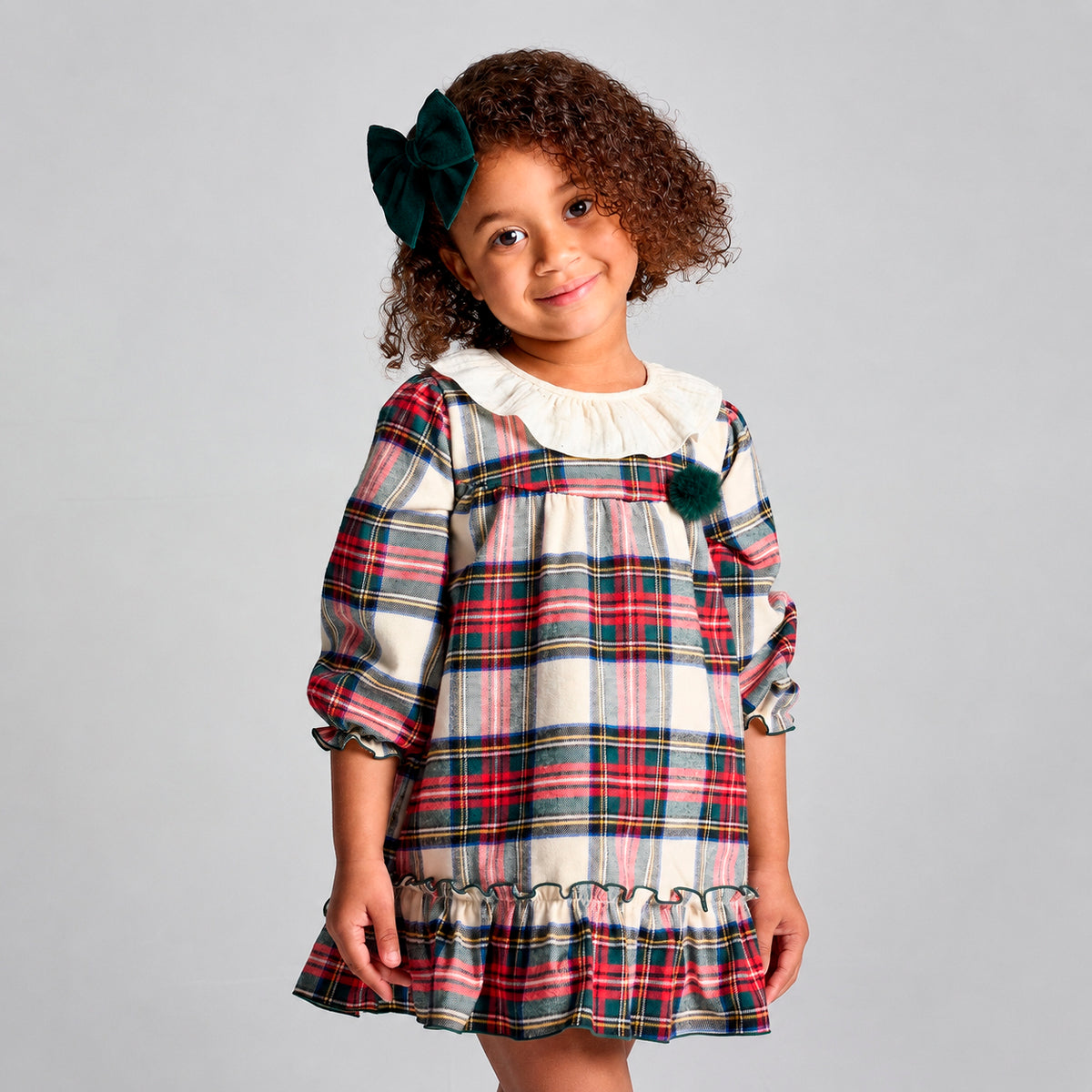 Noelle Plaid Dress