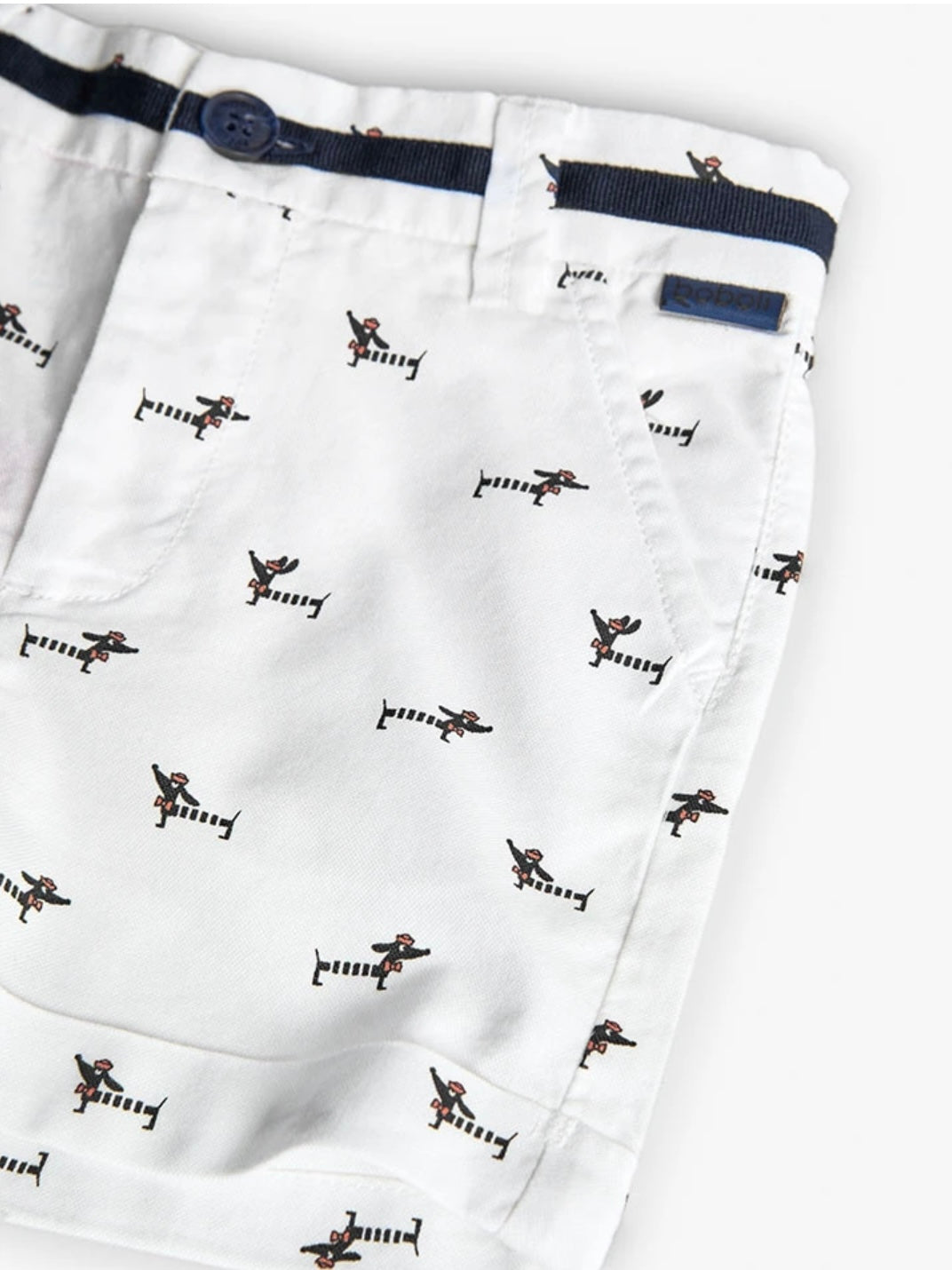 Wiener White Short