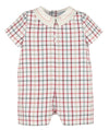 Tattersall Boy Romper