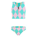 Harlequins Two Piece Reversible Bikini