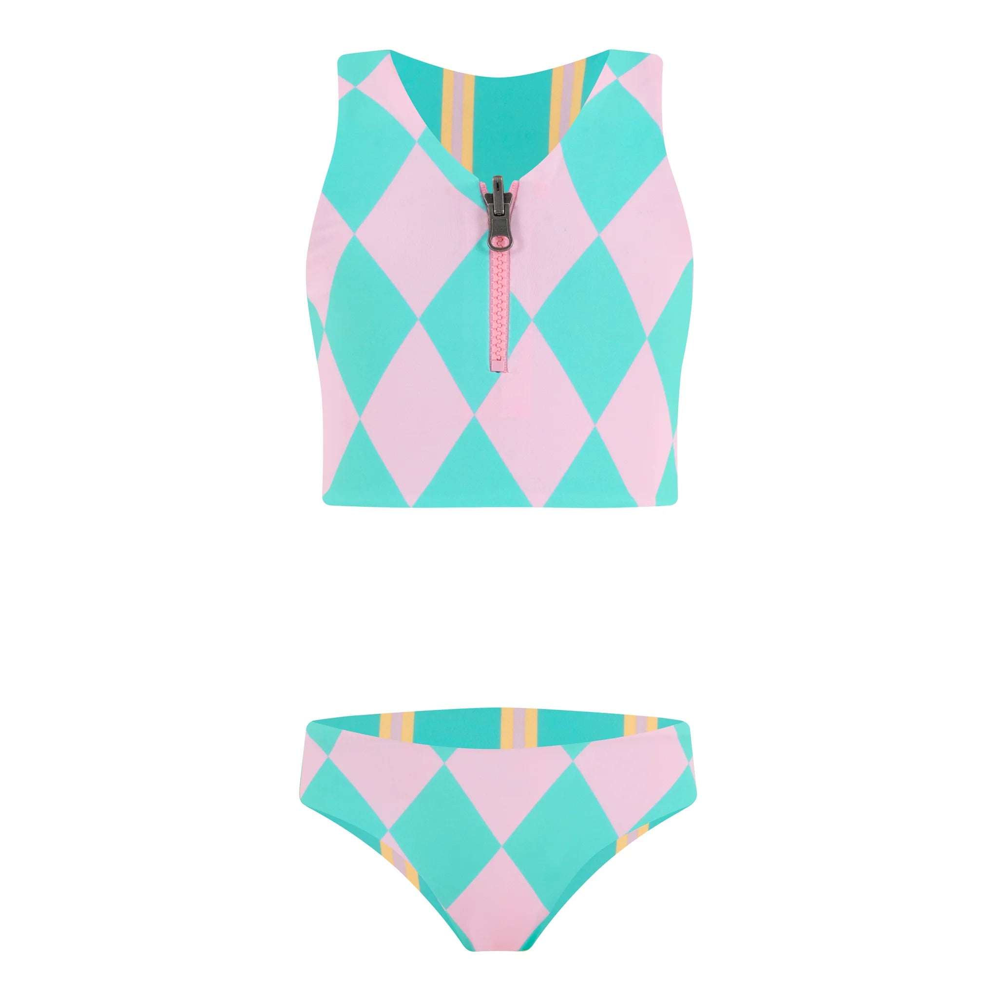 Harlequins Two Piece Reversible Bikini