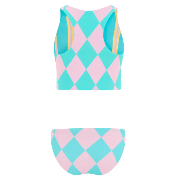 Harlequins Two Piece Reversible Bikini