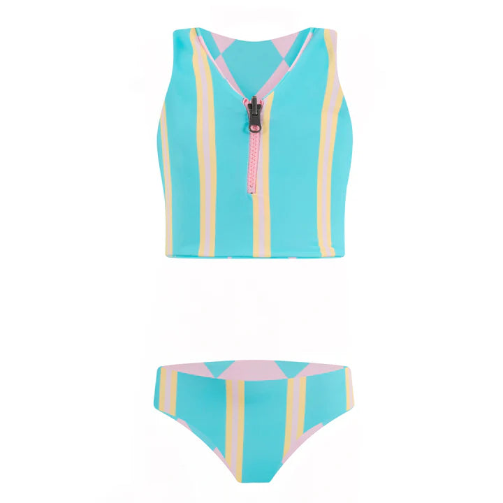 Harlequins Two Piece Reversible Bikini