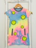 Happy Face Tie Dye Dress