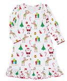 Nightgown White Xmas