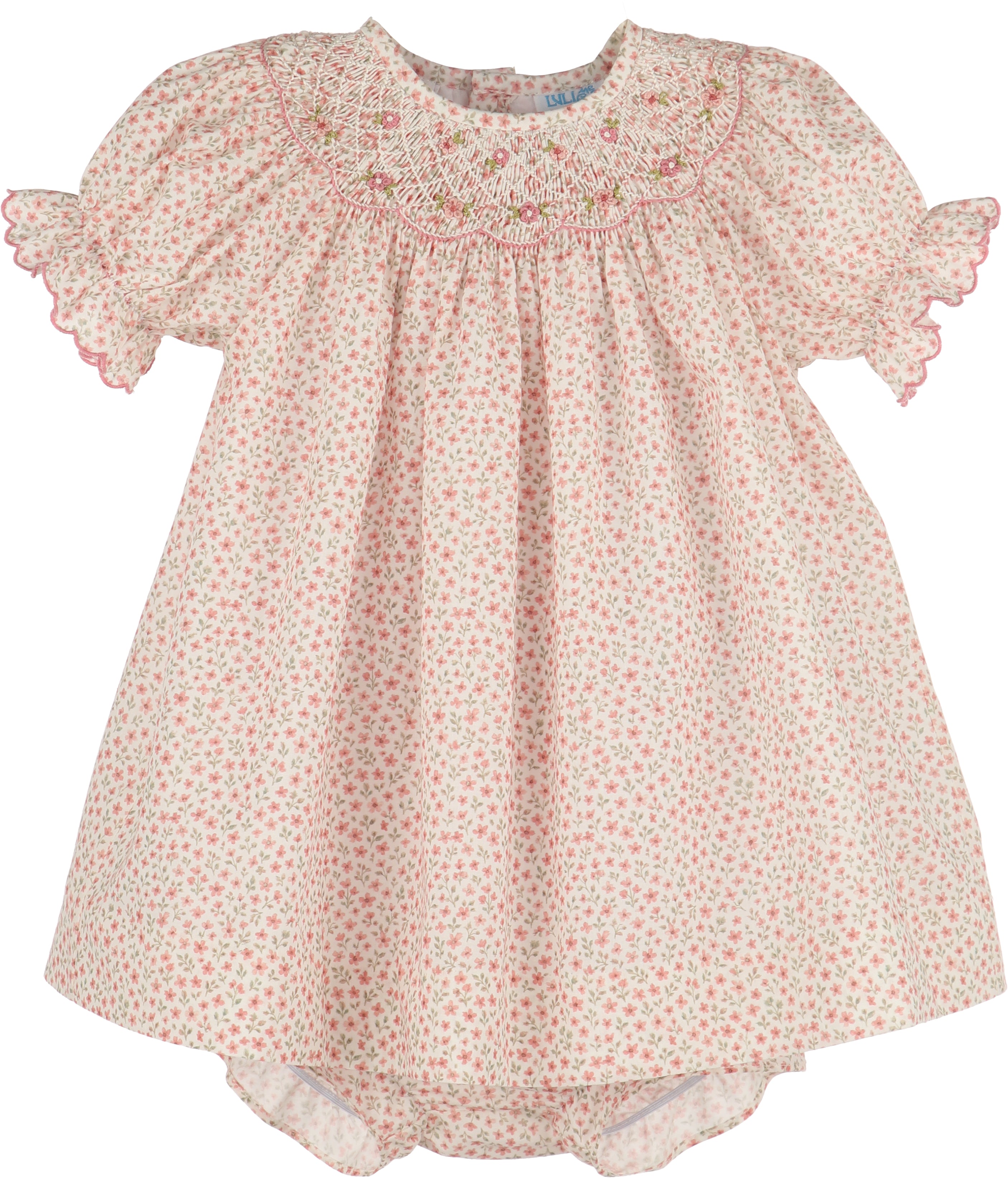 Forest Fairy Bishop Baby Dress