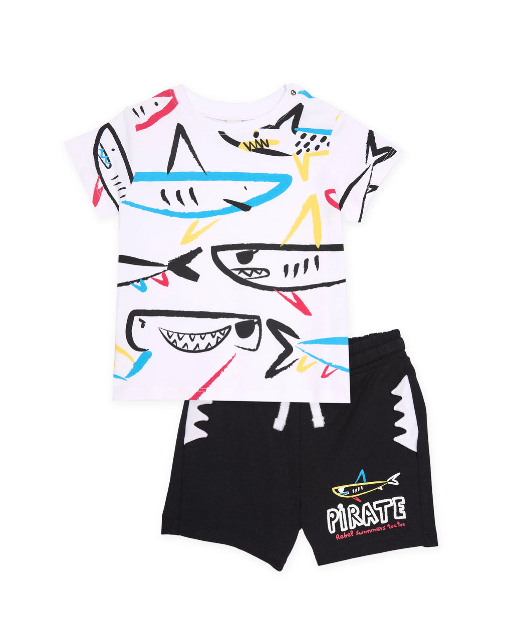 Multicolor Shark Set