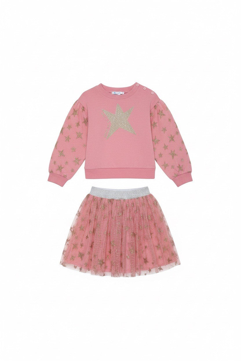 Star Tulle Skirt Set