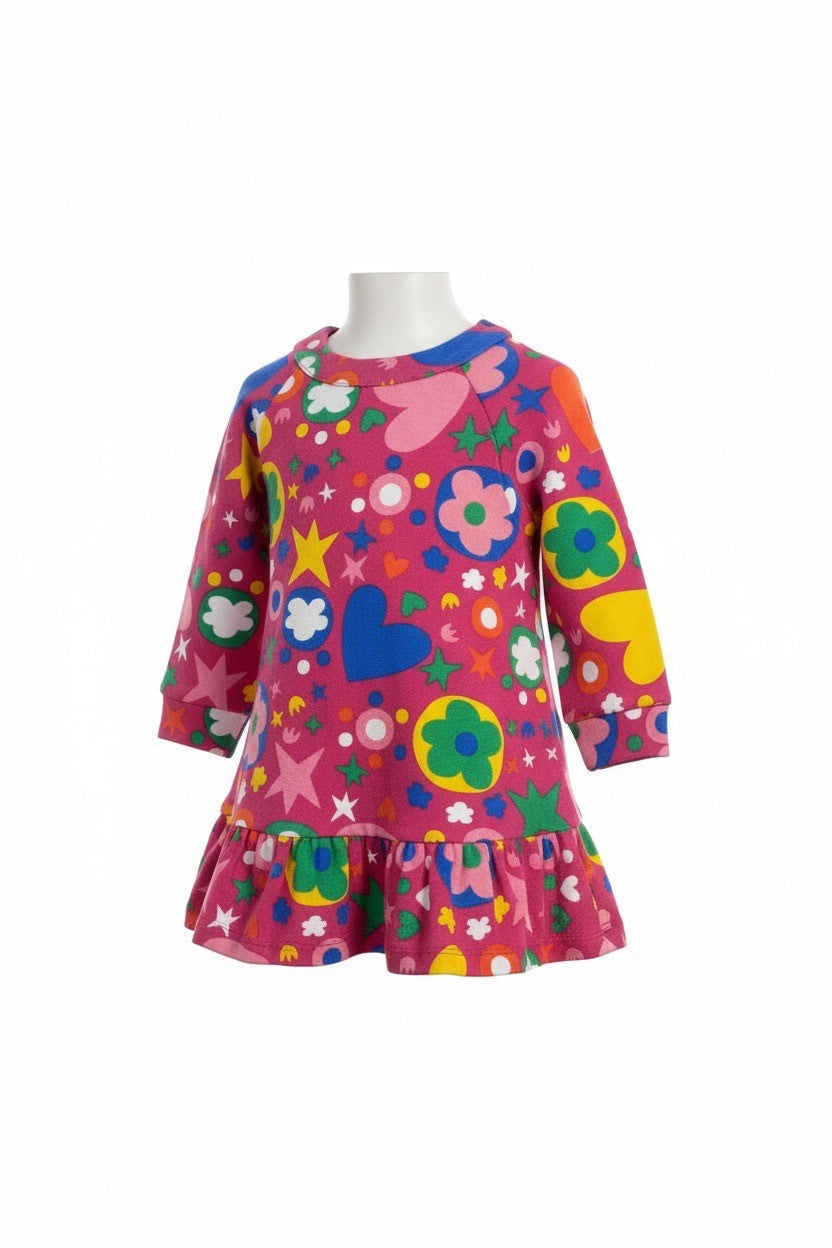 Multicolor Pink Dress