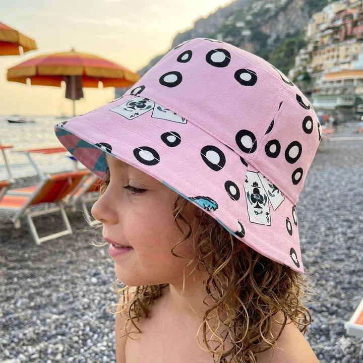Bubbles Reversible Bucket Hat
