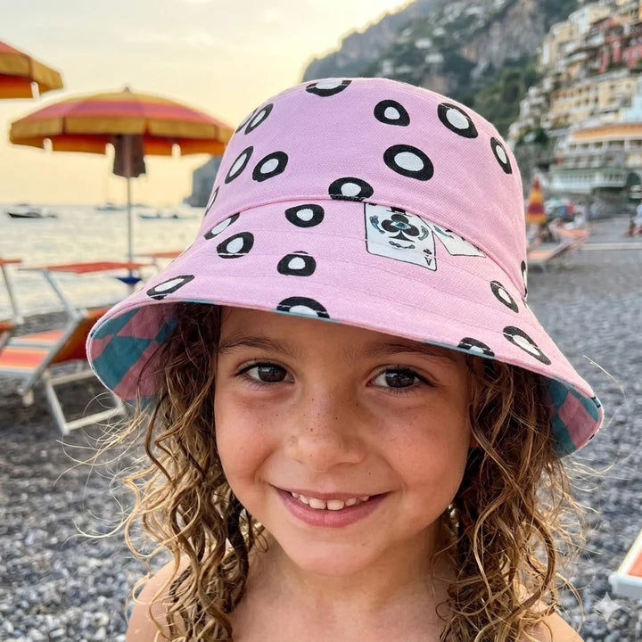 Bubbles Reversible Bucket Hat