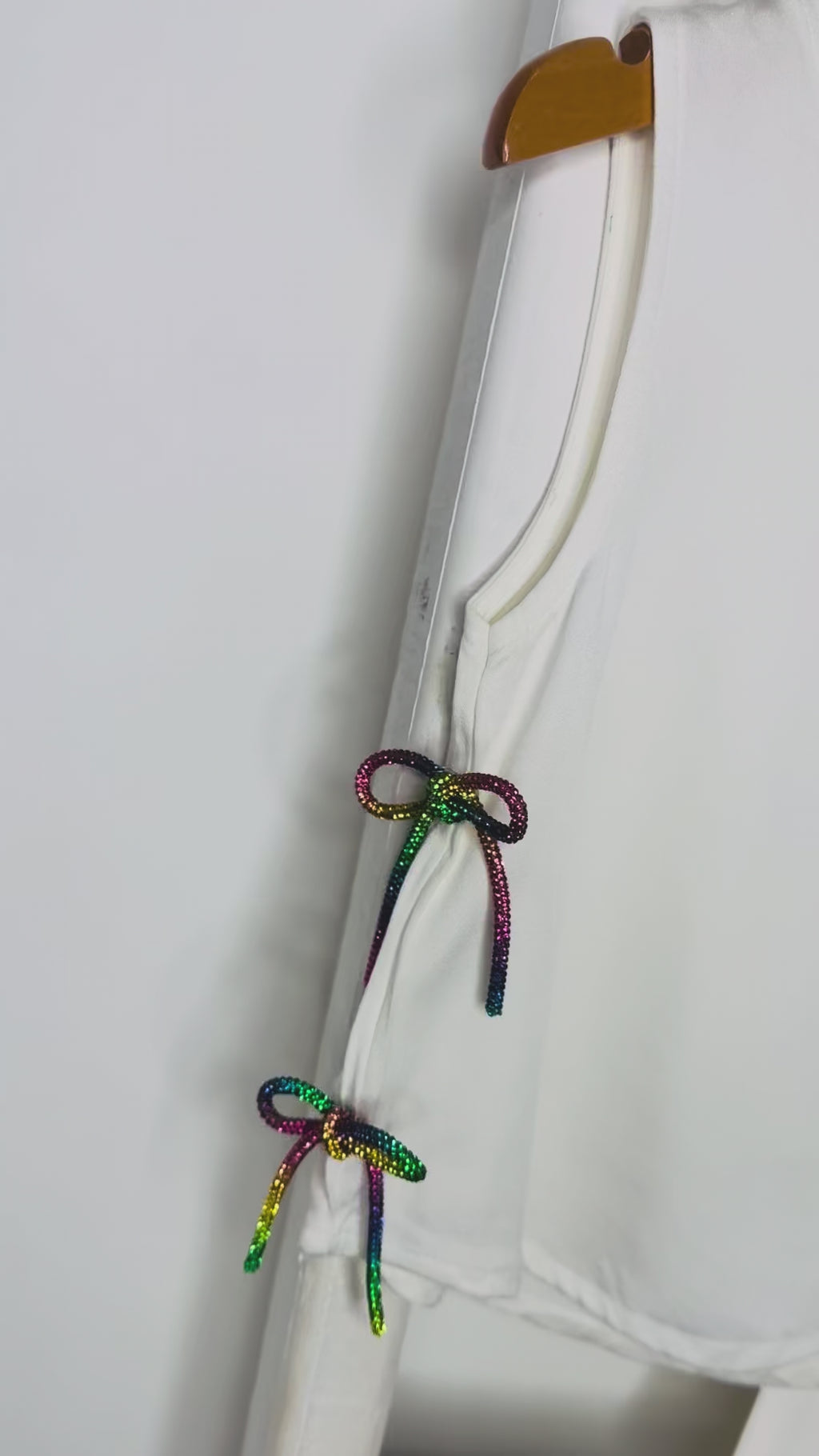 Multicolor Bow Pant Set