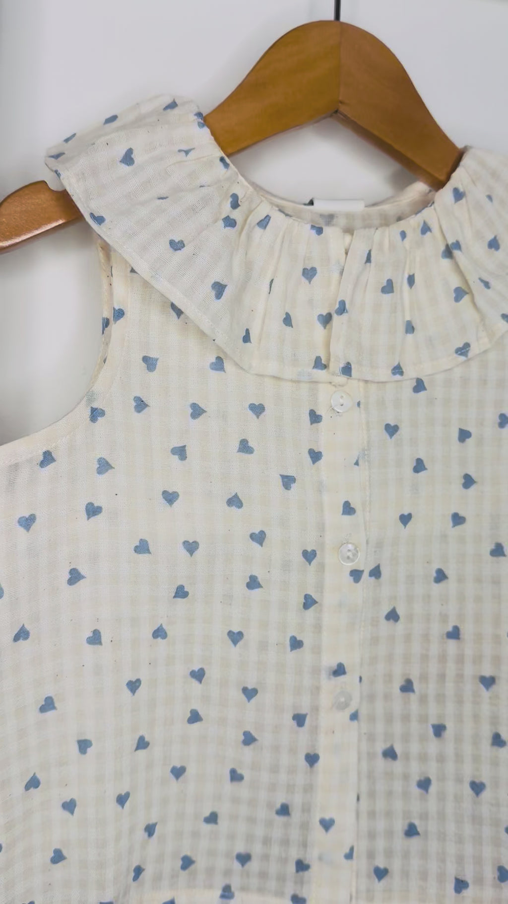 Heart Collar Pant Set
